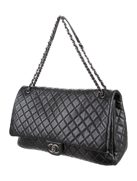 chanel bag xxl travel size cm|Chanel xxl flap airline collection.